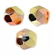 Facettes 4 mm Crystal California Gold Rush x50