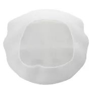 Moule silicone pour réaliser une coupelle forme coquillage 14x16 cm - Transparent