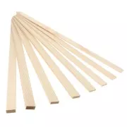 Cales en bois pour pâte polymère - 3 mm à 10 mm - Naturel x8
