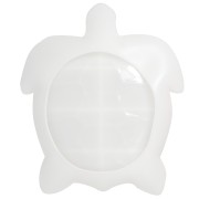Moule silicone pour réaliser une coupelle forme tortue 25x22 cm - Transparent x1