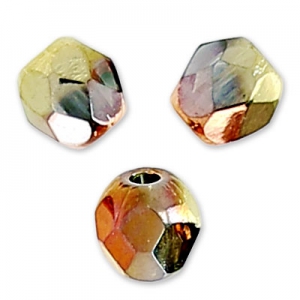 Facettes 3 mm Crystal California Gold Rush x50