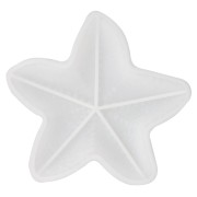 Moule silicone pour réaliser une coupelle forme étoile de mer 13.5 cm -Transparent