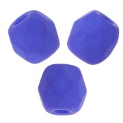 Facettes 3 mm Alabaster Neon Blue x50|raw }}