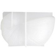 Moule en silicone pour réaliser un vase en forme de coquillage 13.5x7.5 cm x1