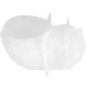 Moule en silicone pour réaliser un vase en forme de coquillage 13.5x7.5 cm x1