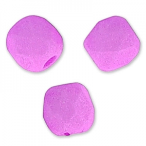 Facettes 3 mm Alabaster Neon Purple x50
