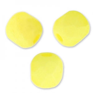 Facettes 3 mm Alabaster Neon Yellow x50