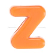 Assortiment perles lettre alphabet 20x17 mm en acrylique - Z - Multicolore x10|raw }}