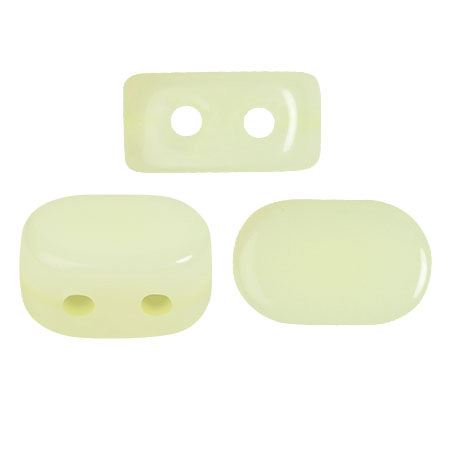 Perles en verre Lipsi® par Puca® 4x6 mm - Light Citrus x10g