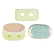 Perles en verre Lipsi® par Puca® 4x6 mm - Light Citrus AB x10g