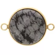 Intercalaire serti pour cabochon fond plat 20 mm - Acier inoxydable 304L x1