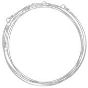 Bracelet semainier - 7 joncs - 65 mm - Acier inoxydable 304L|raw }}