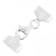 Fermoir mousqueton 11 mm pour Miyuki 10/0 5 rangs en Argent 925 x1|raw }}