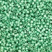 Miyuki Delica 11/0 DB0426 - Dark Mint Green Galvanized x8g