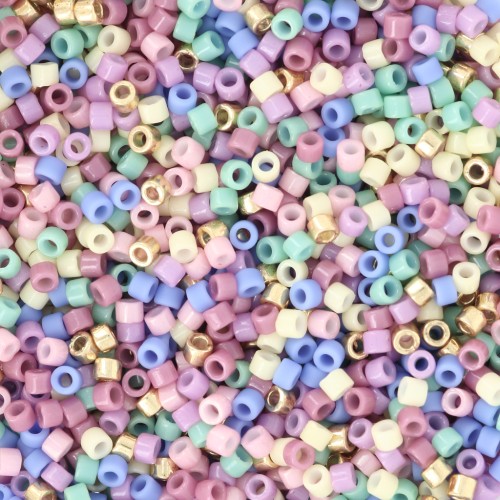 Mix Miyuki Delica 11/0 - Rainbow Shimmer x8g