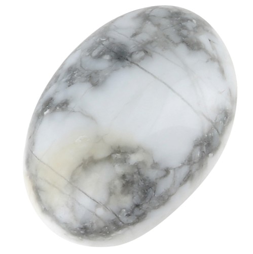 Cabochon ovale 14x10 mm Howlite