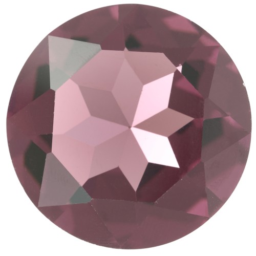 Cabochon rond Aurora A1201 27 mm - Light Amethyst x1