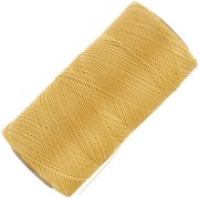 Bobine de fil ciré Linhasita pour micro macramé 0.35 mm - Moutarde (1466) x448m|raw }}