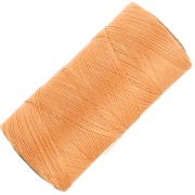 Bobine de fil ciré Linhasita pour micro macramé 0.35 mm - Melon (217) x448m|raw }}