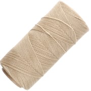 Bobine de fil ciré Linhasita pour micro macramé 1 mm - Blond (483) x168m|raw }}