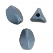 Perles en verre tchèque Pinch Beads 5x3 mm Pastel Montana Blue x50|raw }}