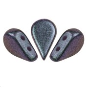 Perles en verre Amos® par Puca® 5x8 mm - Polynesian Lilac x10g