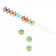 ES-O® Beads 5 mm Jet Vitrail Full x5g
