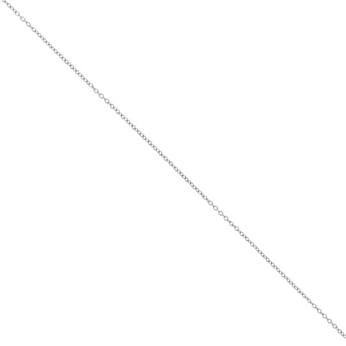 Chaîne maille Forçat 1 mm - Acier inoxydable 316L x1m