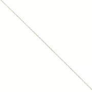 Chaîne maille Forçat 1 mm - Acier inoxydable 316L Doré x50cm