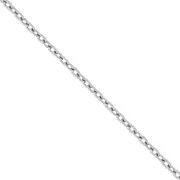 Chaîne maille Forçat limée 2 mm - Acier inoxydable 316L x1m