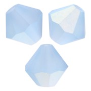 Perles toupies Preciosa - Rondelle Bead 6 mm - Aquamarine AB Matt x12|raw }}