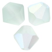 Perles toupies Preciosa - Rondelle Bead 6 mm - Chrysolite AB Matt x12