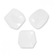 Facettes 2 mm véritable (True 2) Alabaster Pastel White x50