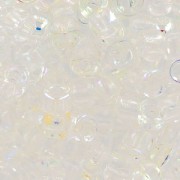 Rocailles Matubo 7/0 - 3.5 mm Crystal AB x10g|raw }}