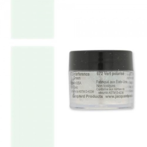 Poudre de mica pour la pâte polymère Pearl Ex Interference Green n°672 x3g