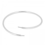 Bracelet flexible 20.5 cm pour semi-percées en Argent 925 x1|raw }}