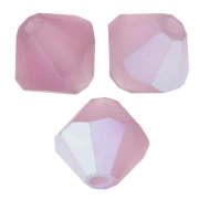 Perles toupies Preciosa - Rondelle Bead 5 mm - Light Amethyst AB Matt x12