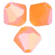 Perles toupies Preciosa - Rondelle Bead 5 mm - Sun AB Matt x12|raw }}