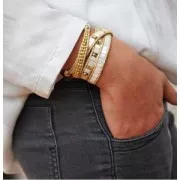 Miyuki Tila Beads 5x5x1.9 mm TL-4557 - Vitrail Mat x10g