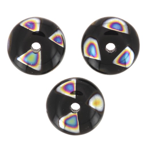 Pastilles en verre 6 mm - Jet Vitrail x50