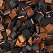 Miyuki Tila Beads 5x5x1.9 mm TL-4562 - Sunset Mat x10g|raw }}