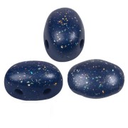 Perles en verre Samos® par Puca® 5x7 mm Constellation Night Blue x10g|raw }}