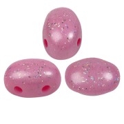 Perles en verre Samos® par Puca® 5x7 mm Constellation Persan Rose x10g|raw }}