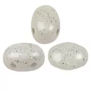 Perles en verre Samos® par Puca® 5x7 mm Constellation White x10g