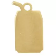 Breloque canette Cola 16x9mm résine époxy - Acier inoxydable 304L Doré Rouge Bleu