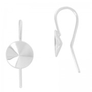 Crochets d'oreilles pour Rivoli 1122 10 mm Argent 925 x2|raw }}