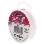 Fil élastique Elasticity 0.7 mm - Transparent x25m