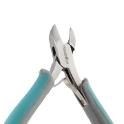 Pince coupante à ressort 12 cm manche ergonomique by Perles&Co - Bleu - Gris x1