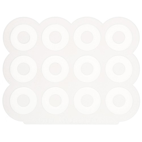 Moule en silicone Géa Creations pour réaliser des pendentifs donuts 20 mm x1