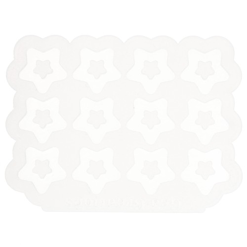 Moule en silicone Géa Creations pour réaliser des pendentifs étoile 19 mm x1